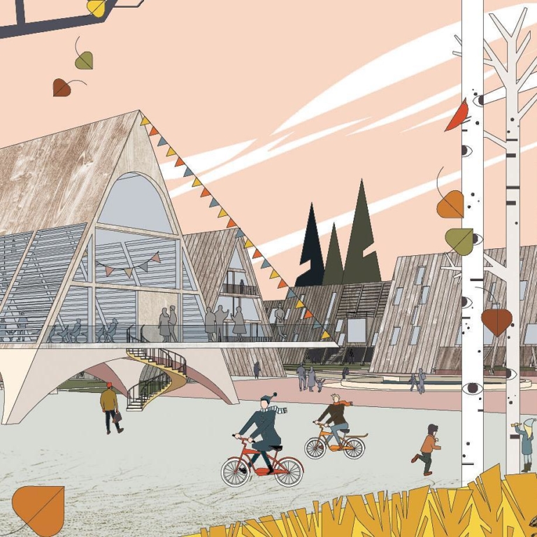 Our proposal for @europan_europe competition in Oulu,...
