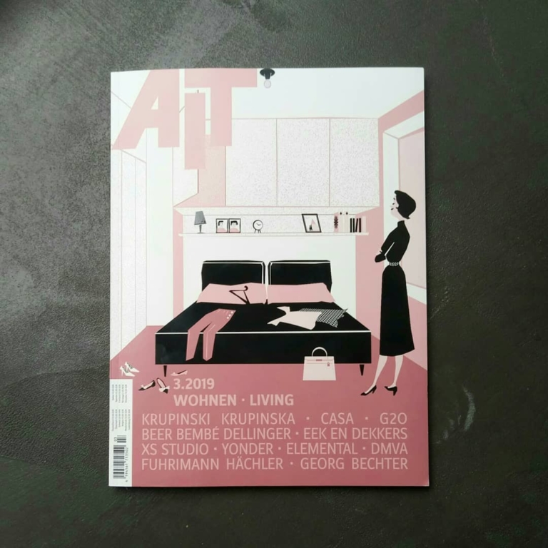 Our project "cranes attic" on the cover...